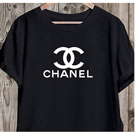 chanel logo t shirt for sale|authentic Chanel shirt.